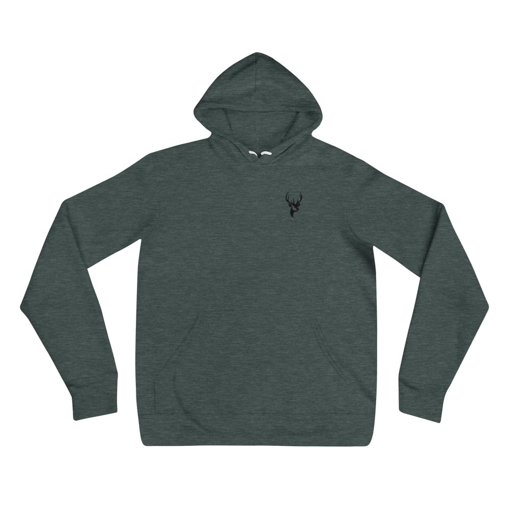 Black Antlers Hoodie - Image 2